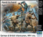 MB - Ger&Brit Infantrymen Wwi 1:35