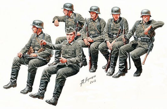 MB - German Infantry Veh Riders :35