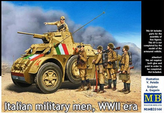 MB - Wwii Italian Military Crew :35