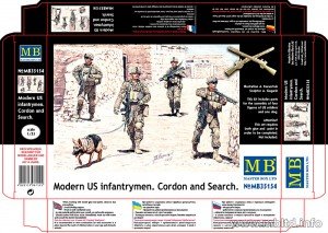 MB - Modern Us Infantrymen 1:35