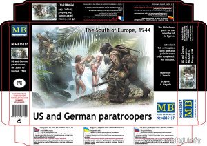 MB - Us & Ger Paratroopers 1944 :35