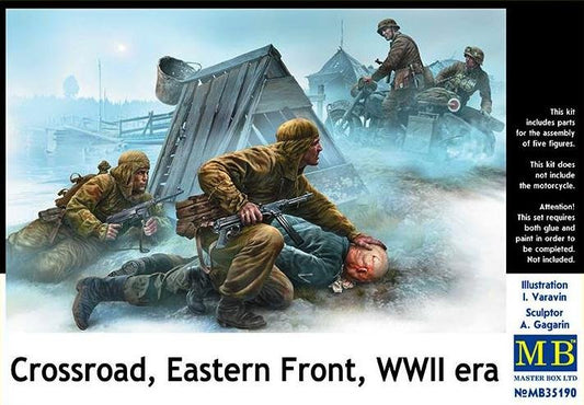 MB - Wwii Crossroad Eastern Front Figs 1:35