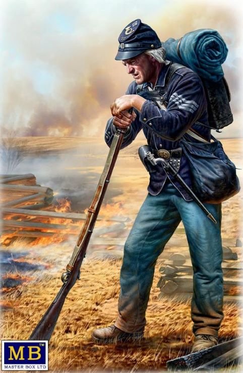 MB - Quick Rest Amer. Civil War Union 1:35