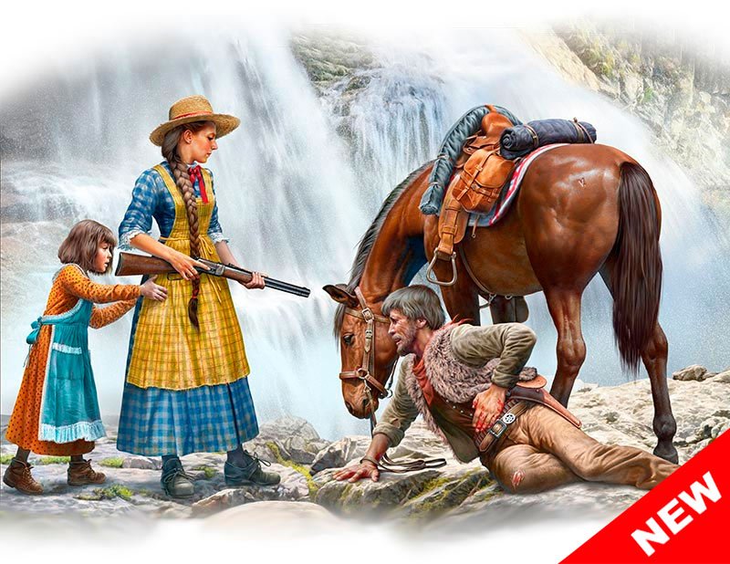 MB - Outlaw Gunslinger:Marshal Tkr Wounded:35