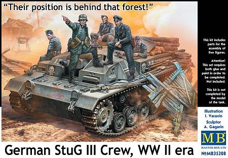MB - WWII German Stug Crew 1:35