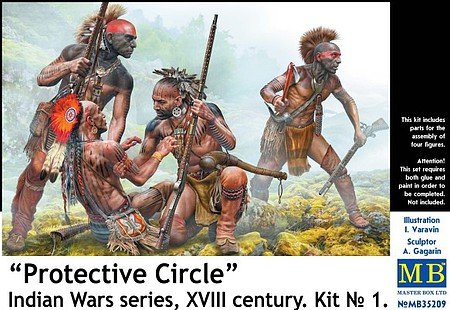 MB - Protective Circle Indians 1:35
