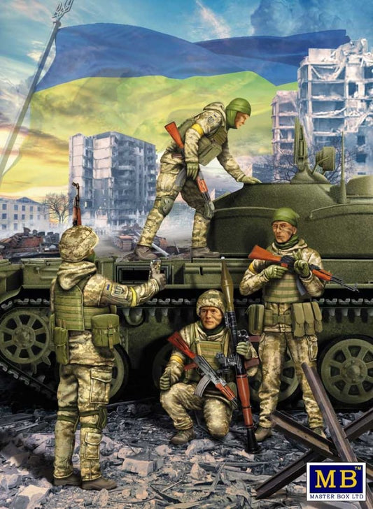 MB - Ukrainian Soldier Defense of Kyiv 1:35