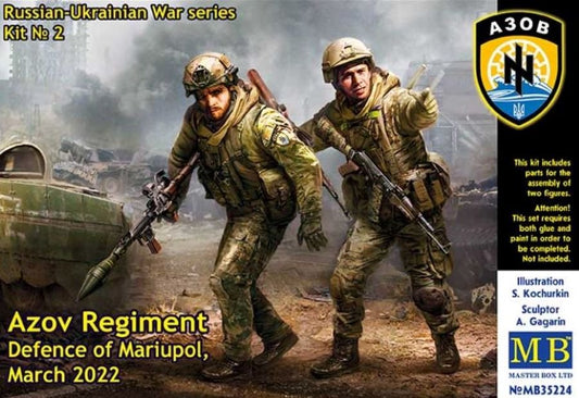 MB - Ukrainian Soldier Defense Mariupol 1:35