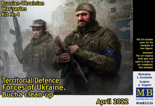 MB - Ukrainian Soldier Defense of Bucha 1:35