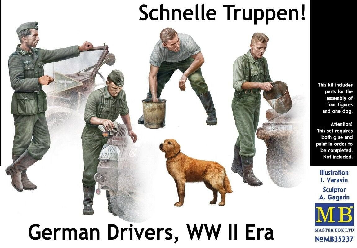 MB - Schnelle Truppen German Drivers 1:35