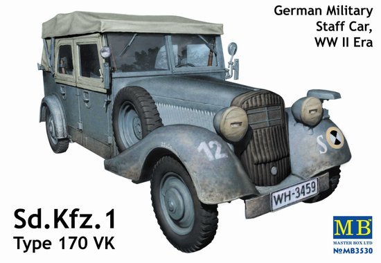 MB - Sd. Kfz.1 German Military Staff Car 1:35