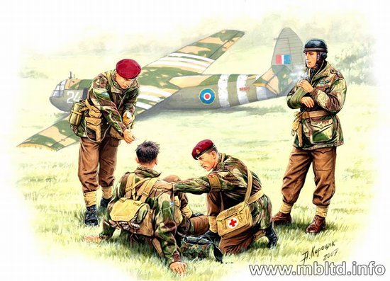 MB - Brit Ww-Ii Rigid Landing 1:35