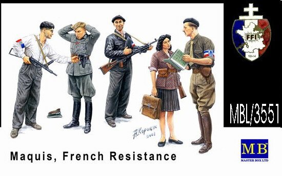 MB - Maquis French Resistance 1:35