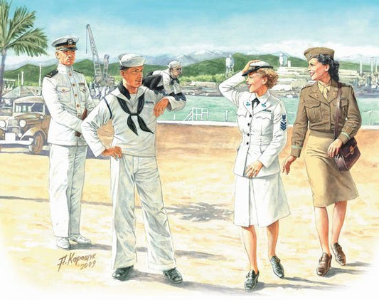 MB - Women at War Usn Waves 1:35