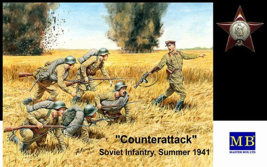 MB - Counterattack Soviet Inf 1:35