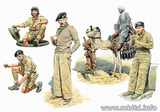 MB - British Troops No Africa 1:32
