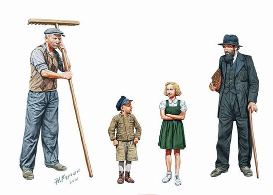 MB - Civilians,Western Region 1:35