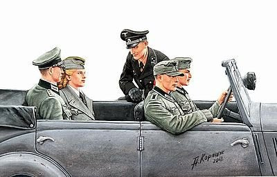 MB - Fraulein Ww-Ii German 1:35