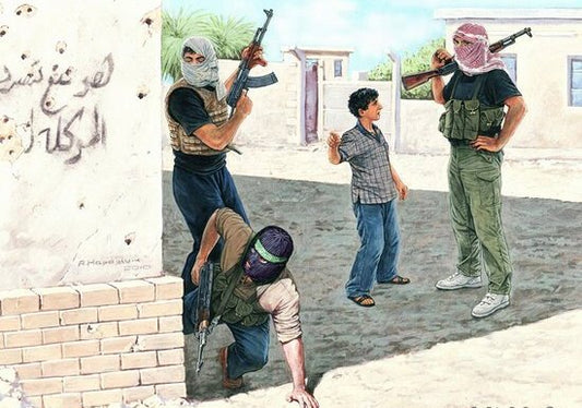 MB - Insurgents w/guns Iraq 1:35