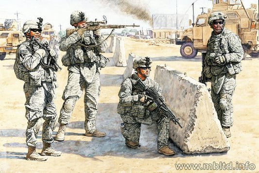 MB - Us Check Point in Iraq 1:35