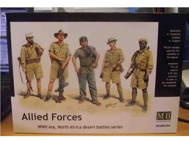 MB - Allied Forces No Africa 1:35