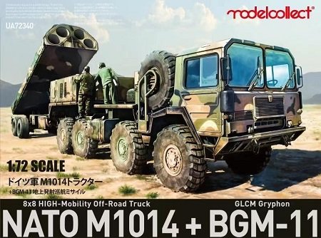 Modelcollect - Nato M1014 + BGM-11 Cruise Missile 1:72