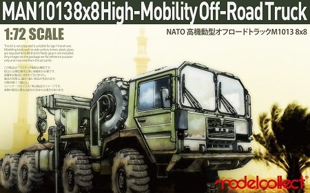 Modelcollect - MAN10138x8 High Mobility Off Road 1:72