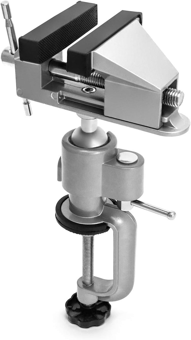 2" Universal Rotating & Tilting Bench Vise – 360° Adjustable