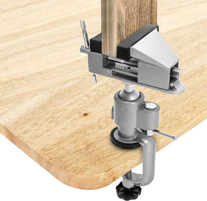 2" Universal Rotating & Tilting Bench Vise – 360° Adjustable