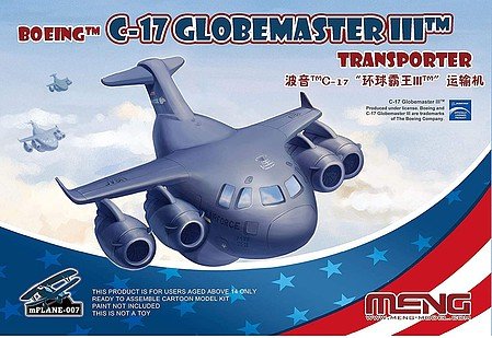 Meng - Toon Kit C-17 Globemaster III Transportr