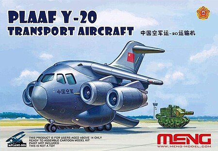 Meng - Toon Kit PLAAF Y-20 Transport Aicraft