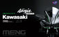 Meng - Kawasaki Ninja H2R Pre-Colored Ed 1:9