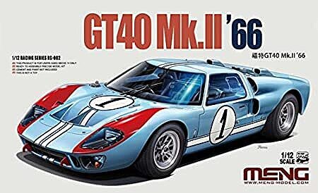 Meng - '66 Ford GT40 MK.II 1:12