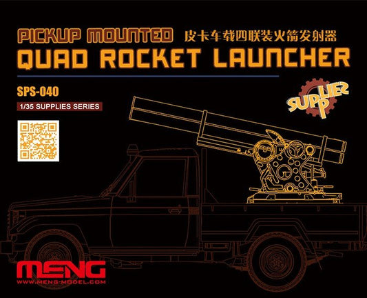 Meng - Pickup Mntd Rckt Laucher 1:35