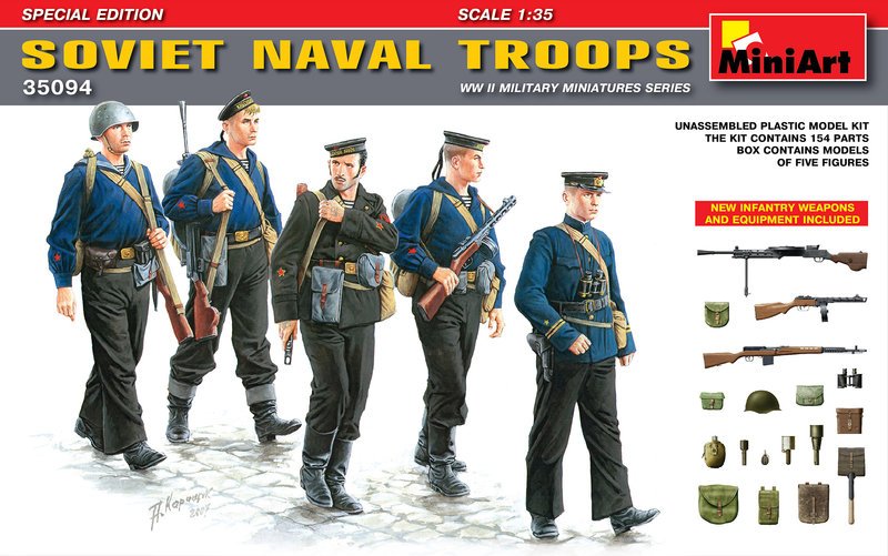 Mini Art - Soviet Naval Troops 1:35