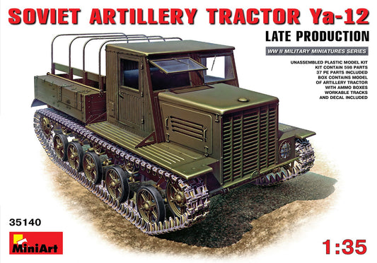 Mini Art - Ya-12 Late Soviet Artillery Tractor 1:35