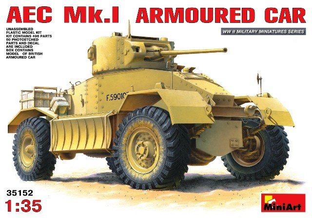 Mini Art - Aec Mk.I Armoured Car 1:35