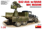 Mini Art - GaZ-Aaa W/quad M-4 Maxim 1:35
