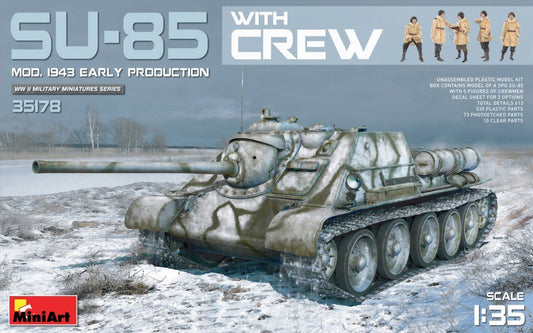 Mini Art - SU-85 Mod.1943 Early Production 1:35