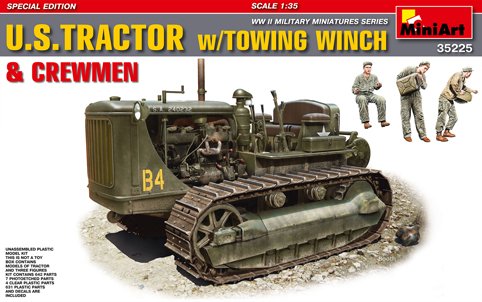 Mini Art - Us Tractor W/towing 1:35