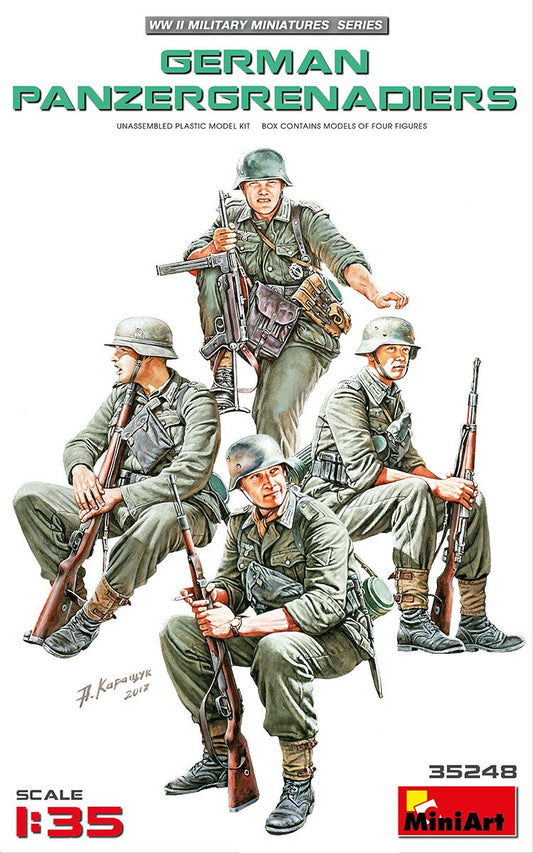 Mini Art - German Panzergrenadiers(4)1:35