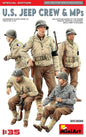 Mini Art - US Jeep Crew & MP's(5)Spec Edition 1:35
