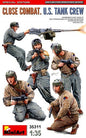 Mini Art - Close Combat US Tank Crew 5pc 1:35