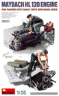 Mini Art - WWII Maybach HL 120 Engine w/crew 1:35