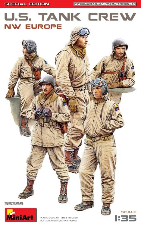 Mini Art - U.S. Tank Crew Europe 1:35