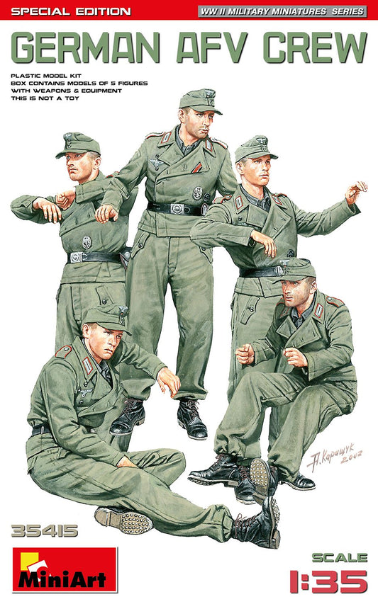 Mini Art - German AFV Crew 1:35
