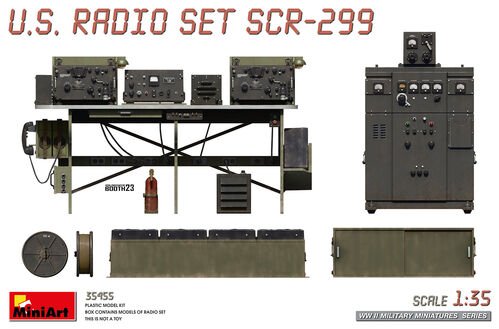 Mini Art - US Radio Set SCR-229 1:35