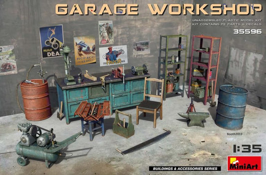 Mini Art - Garage Workshop:Equipment&Tools 1:35