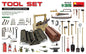 Mini Art - Tool Set: Various Tools & Boxes 1:35
