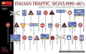 Mini Art - Italian Traffic Signs 1930-40's 1:35